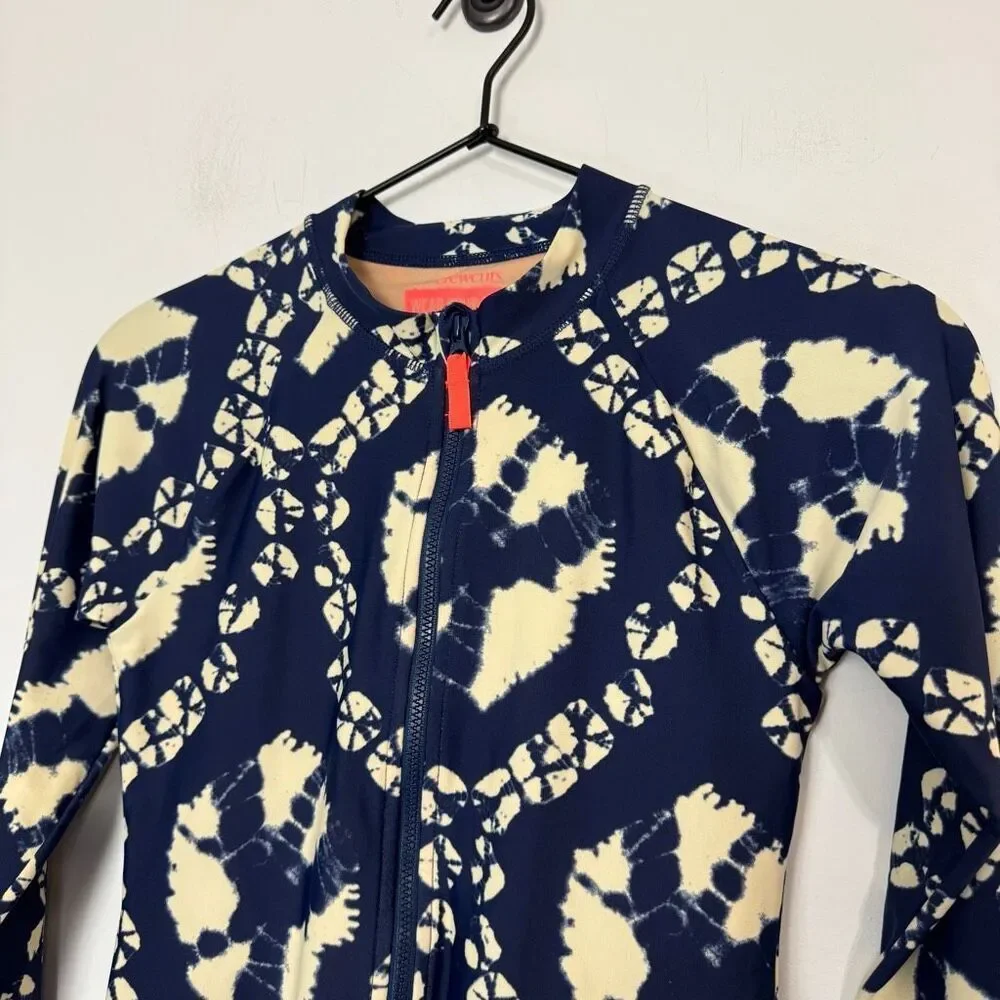 J. Crew Crewcuts Tie Dye Long Sleeve Swimsuit Rash Guard 14